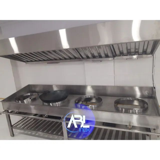 Linha cozinha inox 