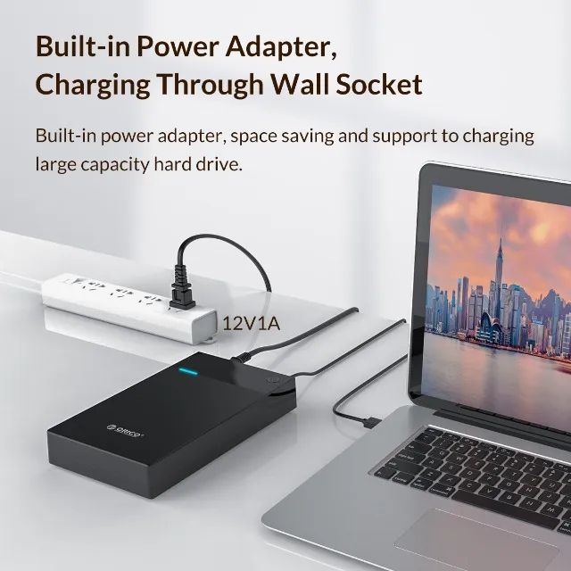 [Envio para todo o Brasil] Case Orico 3.5 Para Hd Desktop PC Grande Ssd Pc Fonte Interna - Foto 4