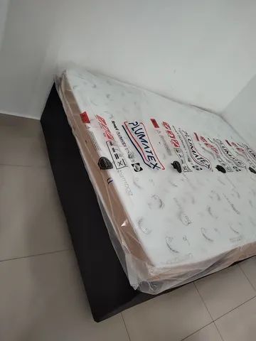 Cama casal base mais colchão entrega grátis  - Foto 2