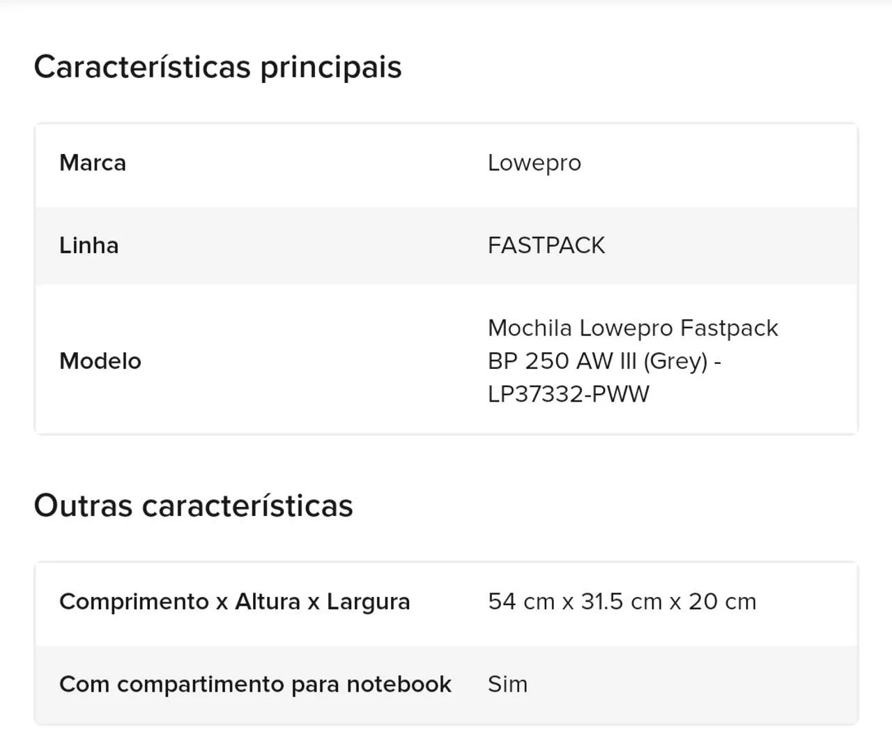  Lowepro Fastback BP 250 AW III - Foto 4