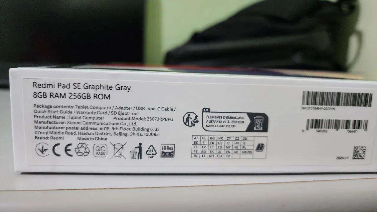 Redmi pad se 11" 256/8gb novo - Foto 4