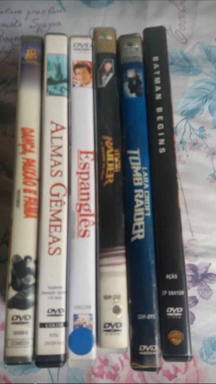 DVDs original, seminovos,r$10 cada um/leia o anúncio