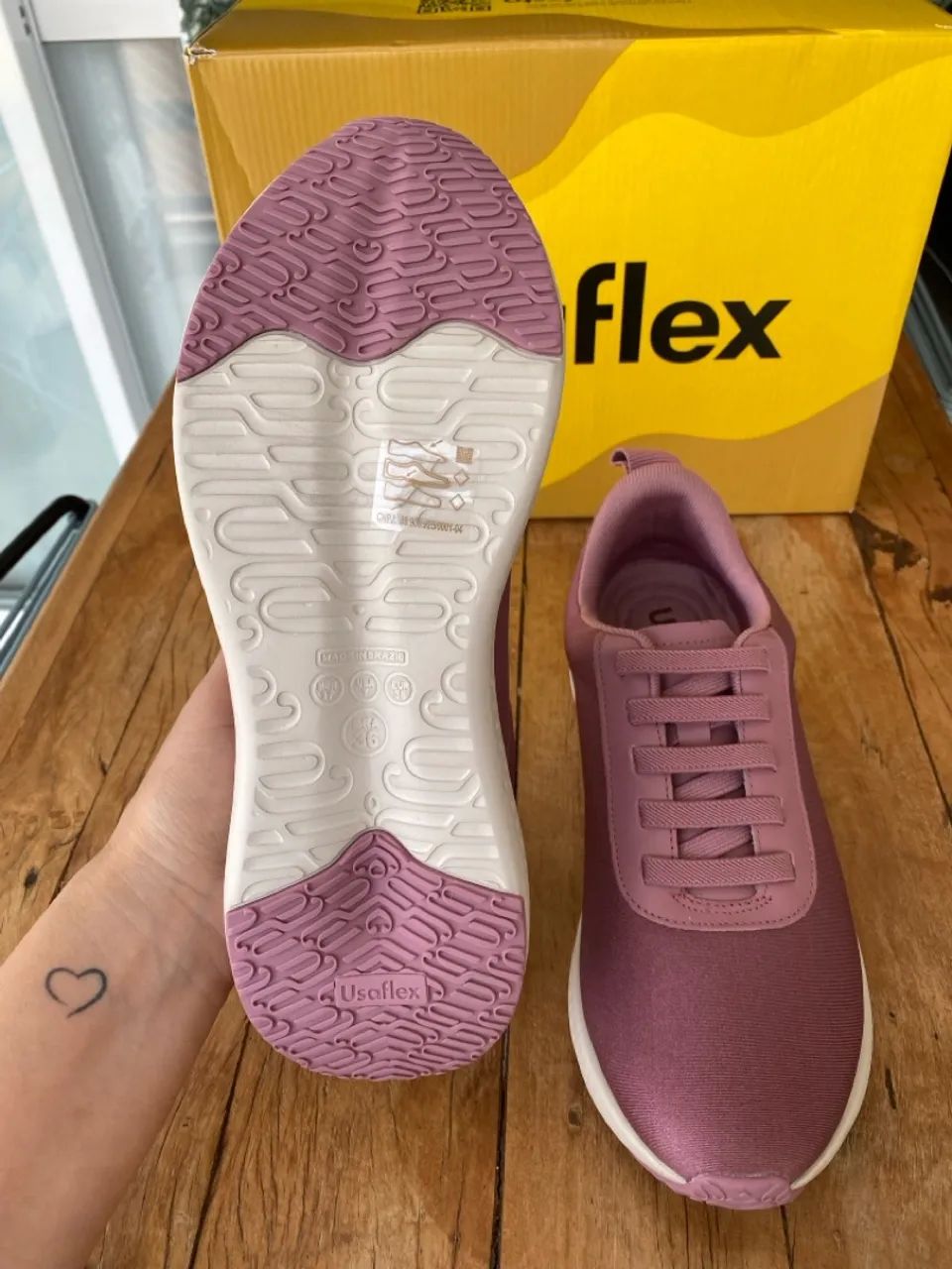 Tênis Usaflex Rosa - Conforto e Estilo! - Foto 5