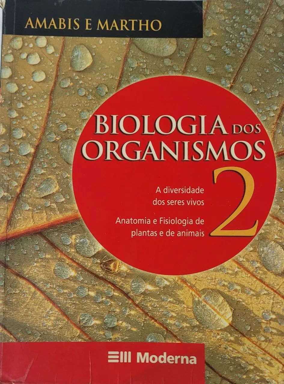 Biologia Amabis e Martho volume 01, 02 e 03    150 cada volume.  - Foto 2