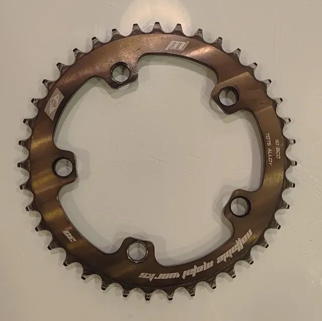 Nottable Coroa Bmx Racing Bcd 110 5 Furos - Foto 3