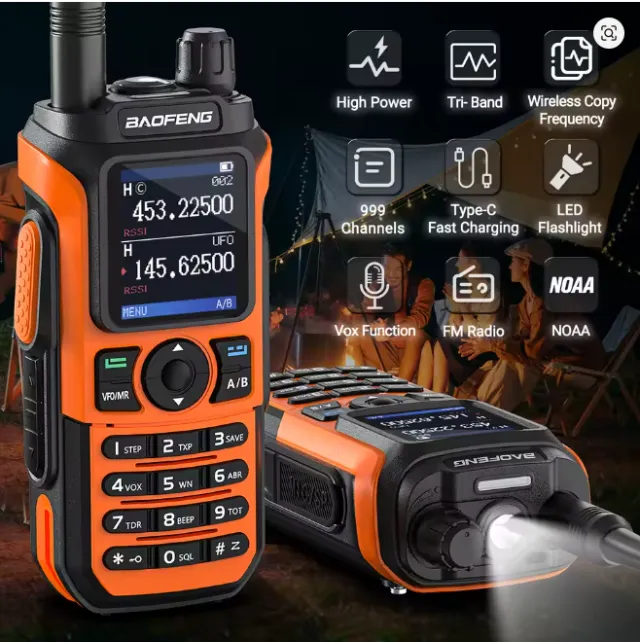 Rádio Comunicador Baofeng UV-21 Pro Novo para Radio Amadorismo