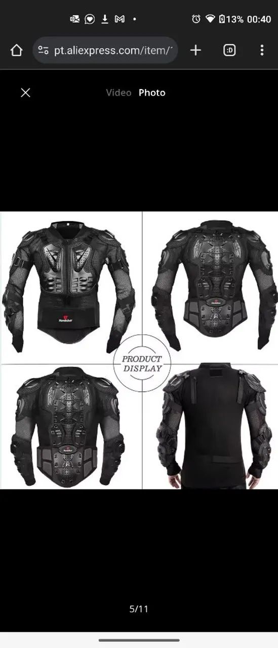 Herobiker jaqueta de motocross, bike dos homens armadura corporal  - Foto 4