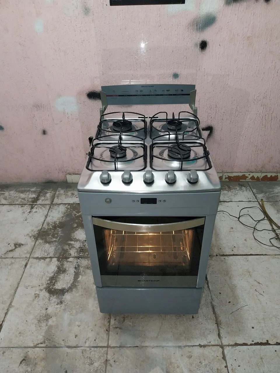 FOGÃO BRASTEMP ELÉTRICO (FRETE GRÁTIS)