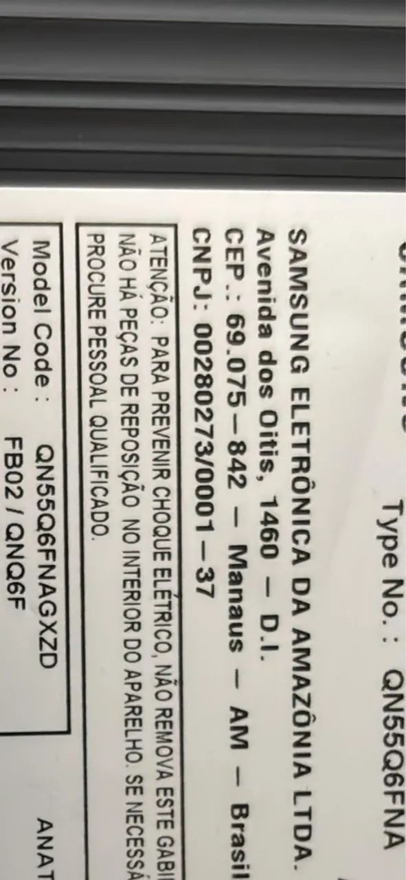 Samsung SMART TV 55 QLED 4k Impecável - Foto 2