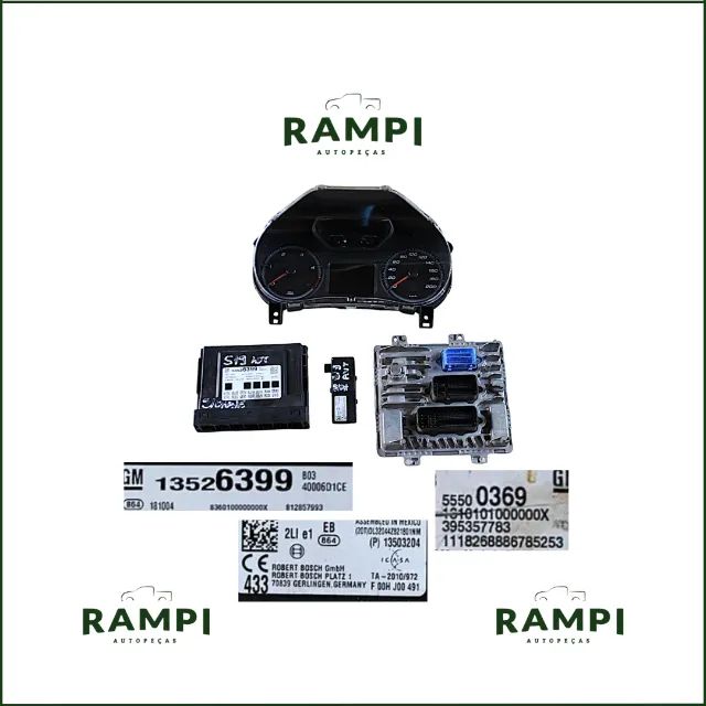 Kit Injeção Gm S10 2019 Aut. 13526399 13503204 55500369 - Peças para ...