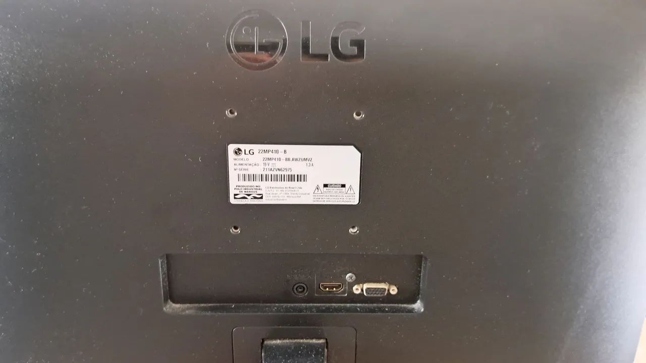 Monitor LG 21.5" 75Hz Semi-novo  - Foto 4