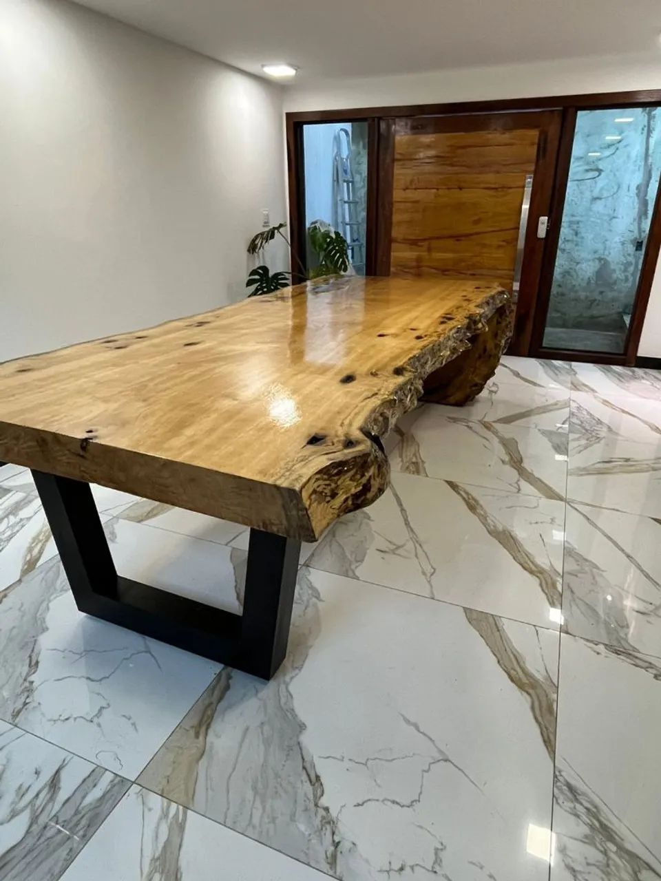 Mesa rústica cascata, com pé de ferro, apartir de $6.499 - Foto 3