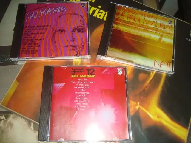 Paul Mauriat, Combo com 4 Lps e de brinde a transformação destes 4 em CD, vol 1 ao vol 12 - Foto 6