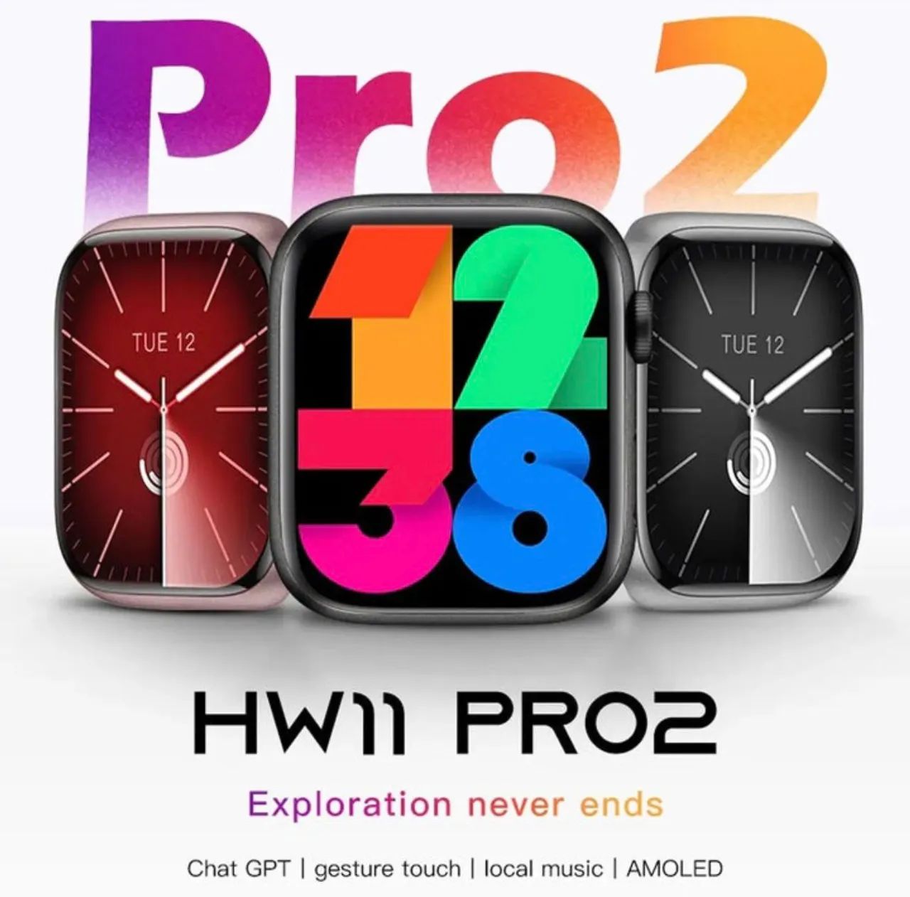 Smartwatch HW11 Pro2 De 2,1 Polegadas GPT2.0 - Foto 2