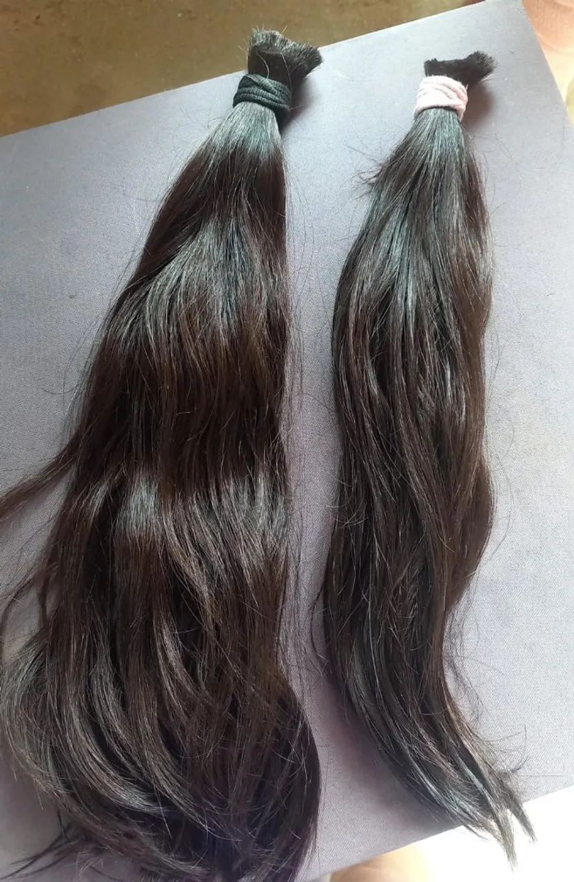 Cabelo Humano Natural Virgem - 185g 35cm 