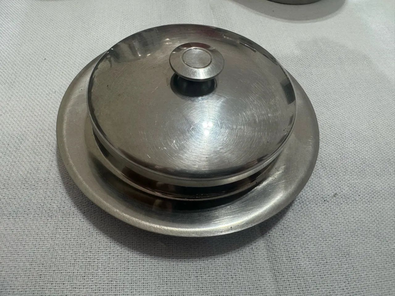 Manteigueira em aço inox  - Foto 2