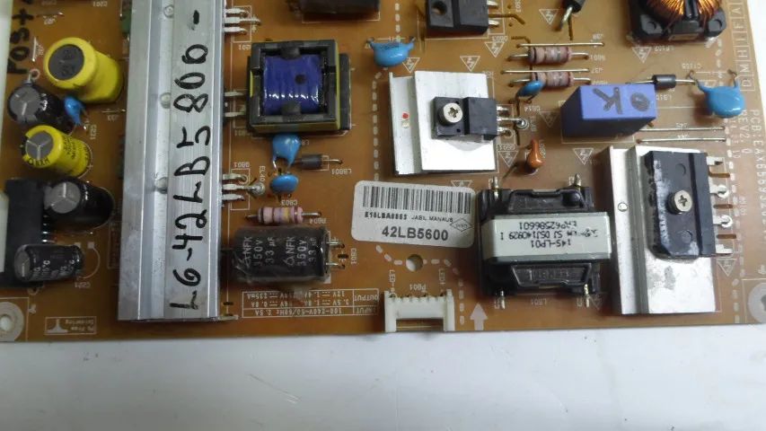 Placa Fonte Eax65693202(1.0) Compatível Tv LG 42lb5800 Leia - Foto 4
