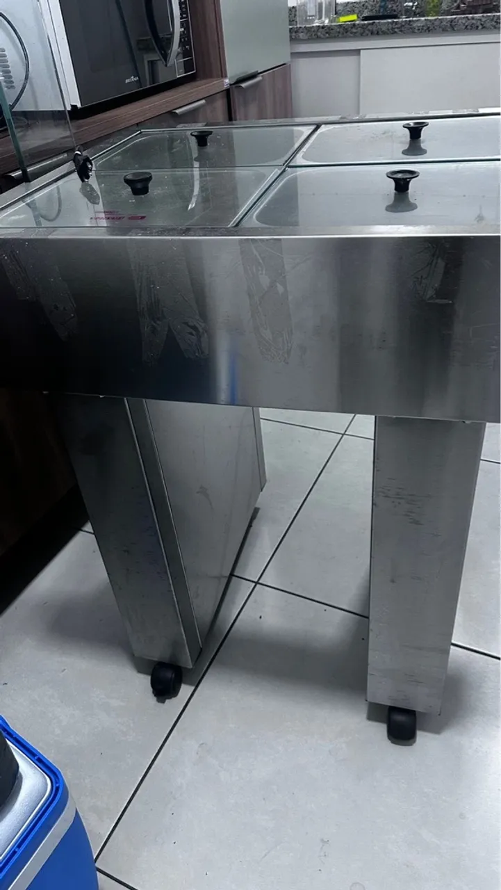 Bancada Térmica Industrial para Restaurante
