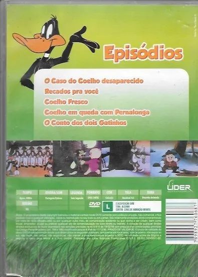 DVD: Pernalonga & sua turma (dublado ou legendado) - Foto 3
