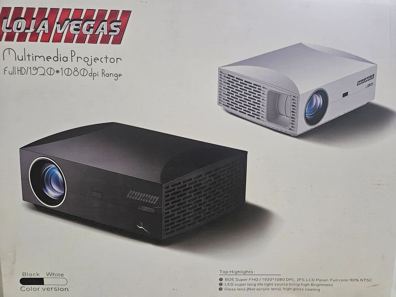 Projetor Multimedia Full HD 1920x1080 - Foto 2