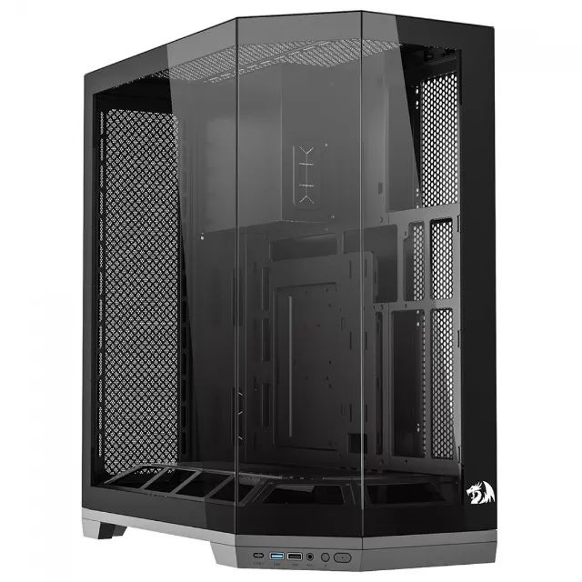 Gabinete Gamer Redragon Edge *Sem Fan Led* - ATX, Micro-ATX e Mini-ITX - WZetta - Foto 2