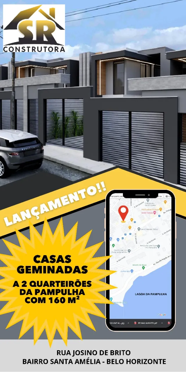 Casa Duplex com 3 quartos à venda em Belo Horizonte