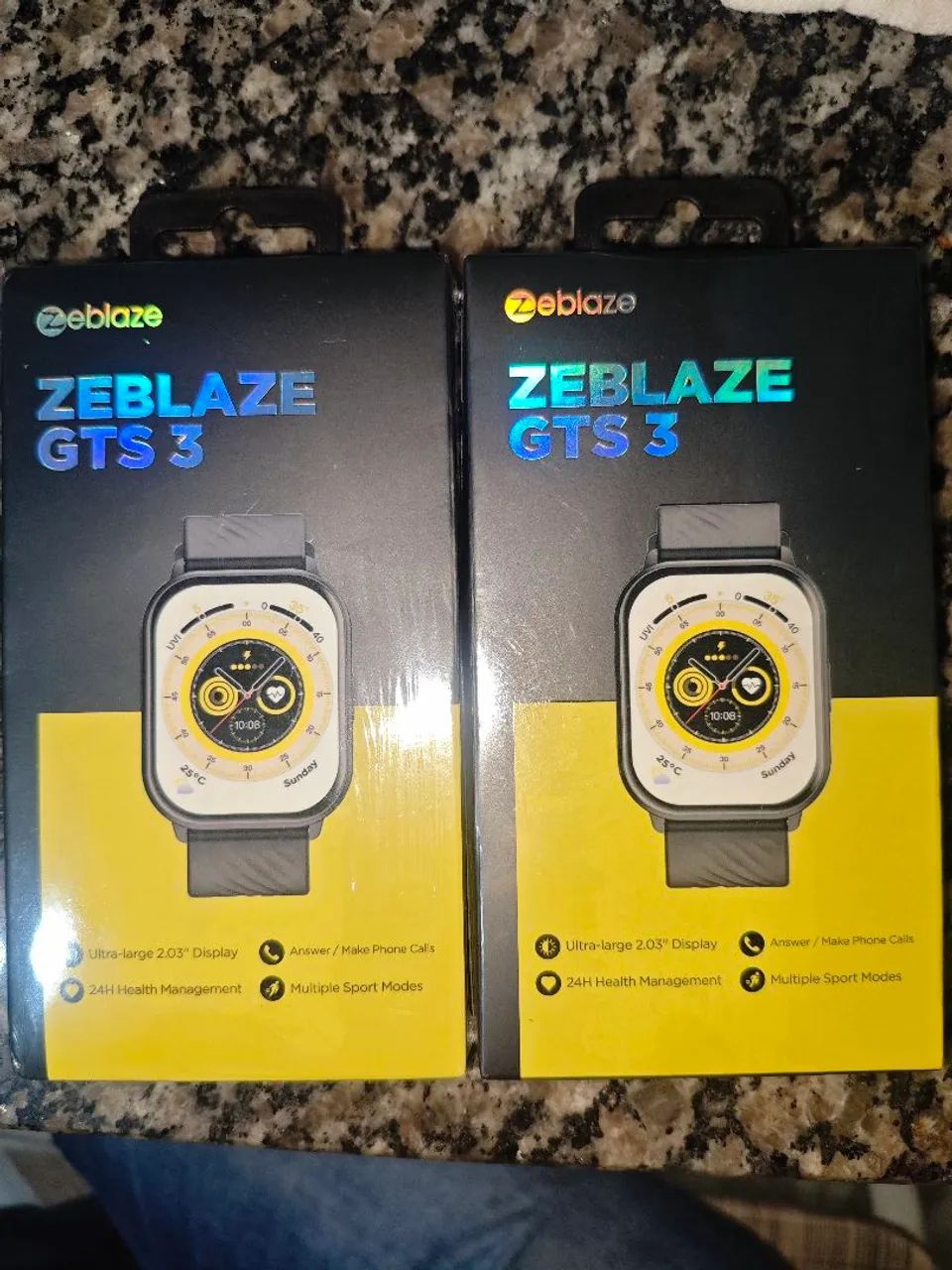 Smartwatch Zeblaze GTS 3 - Tela 2.03"