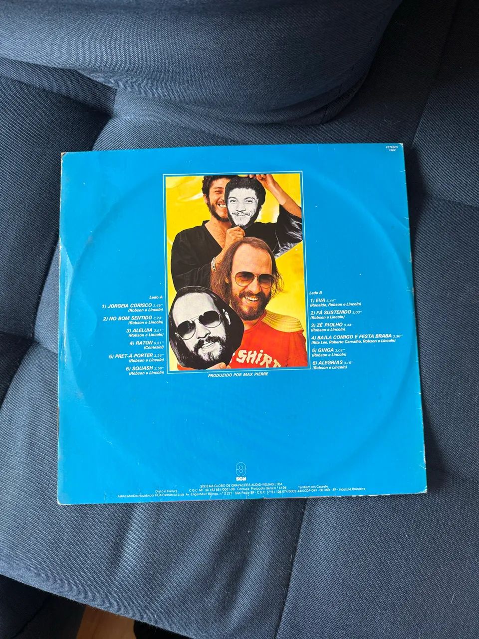 Lp Robson Jorge & Lincoln Olivetti original 1982 - CDs, DVDs