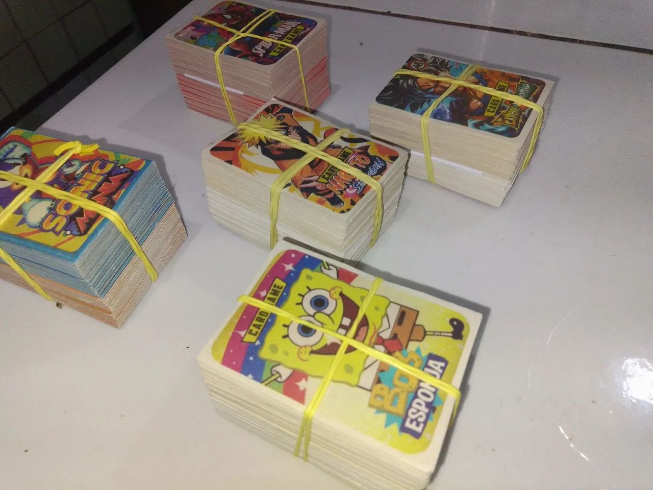 Cards de personagens famosos lote sortidas bem legal  - Foto 5