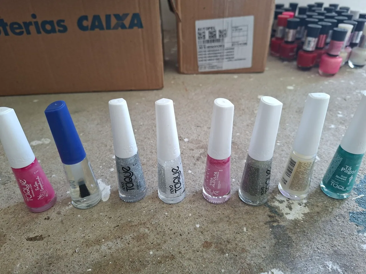 Kit de Esmaltes Toque - 8 unidades