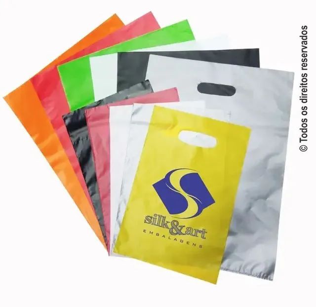Sacolas plásticas personalizada