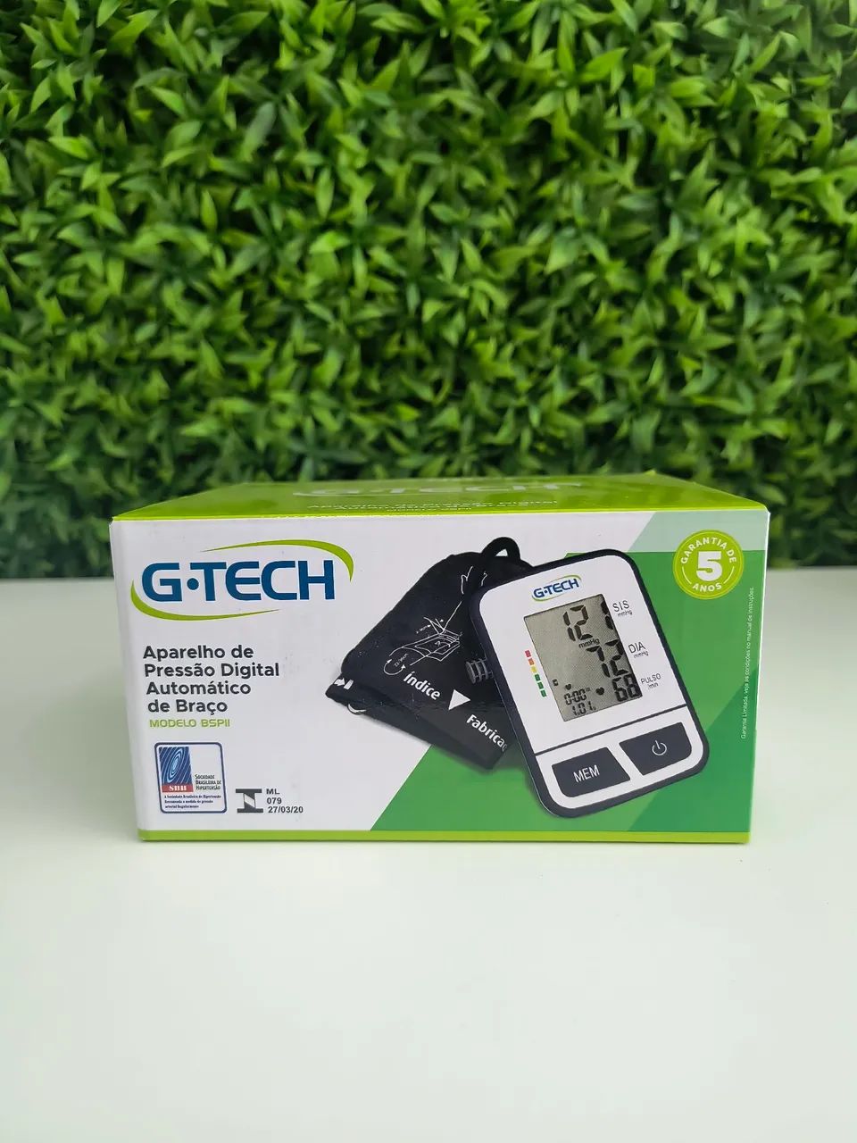 Aparelho de pressão digital automático de braço