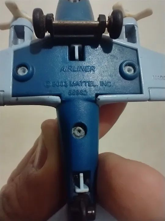 Miniatura Avião Turbo Shuttle Airline - Matchbox - 1/64 - LOOSE, Usado - Foto 6