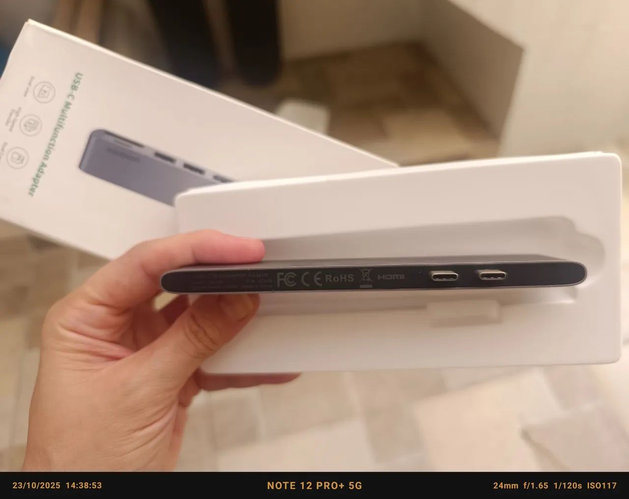 Adaptador Ugreen USB-C - Hdmi, USB e card reader - Foto 2