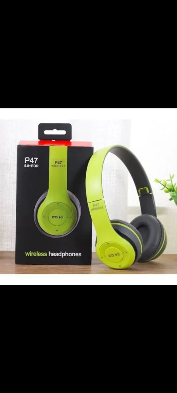 Fone de ouvido Bluetooth P47 Wireless - Foto 3