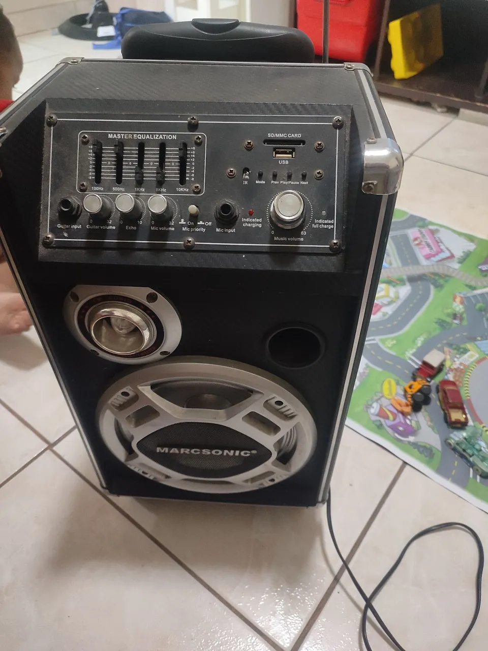 Caixa de Som Portátil Marcsonic