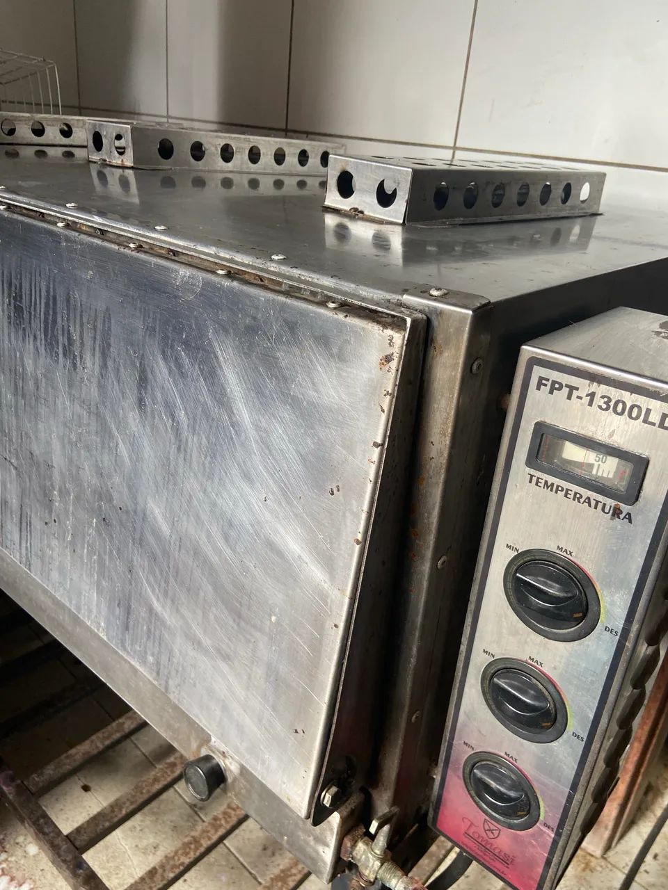 FORNO DE PIZZA COM LASTRO DUPLO FPT-1300 LD TOMASI - Foto 4