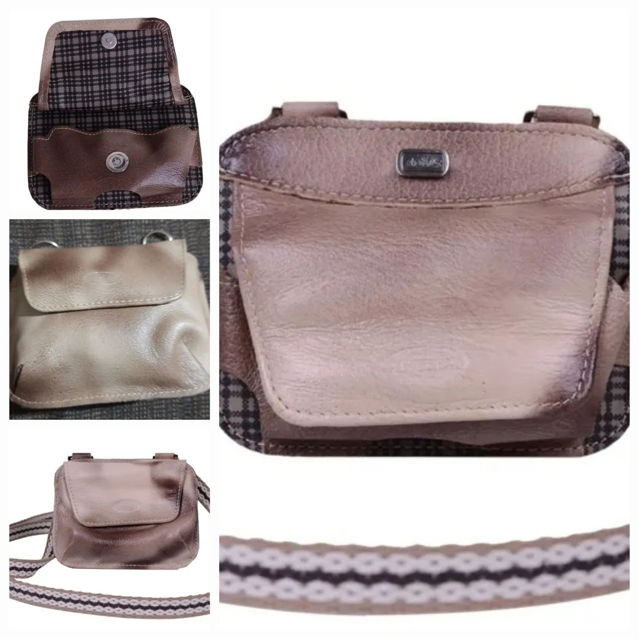 Cigarreira e Carteira de Couro c/ Alça Artlux