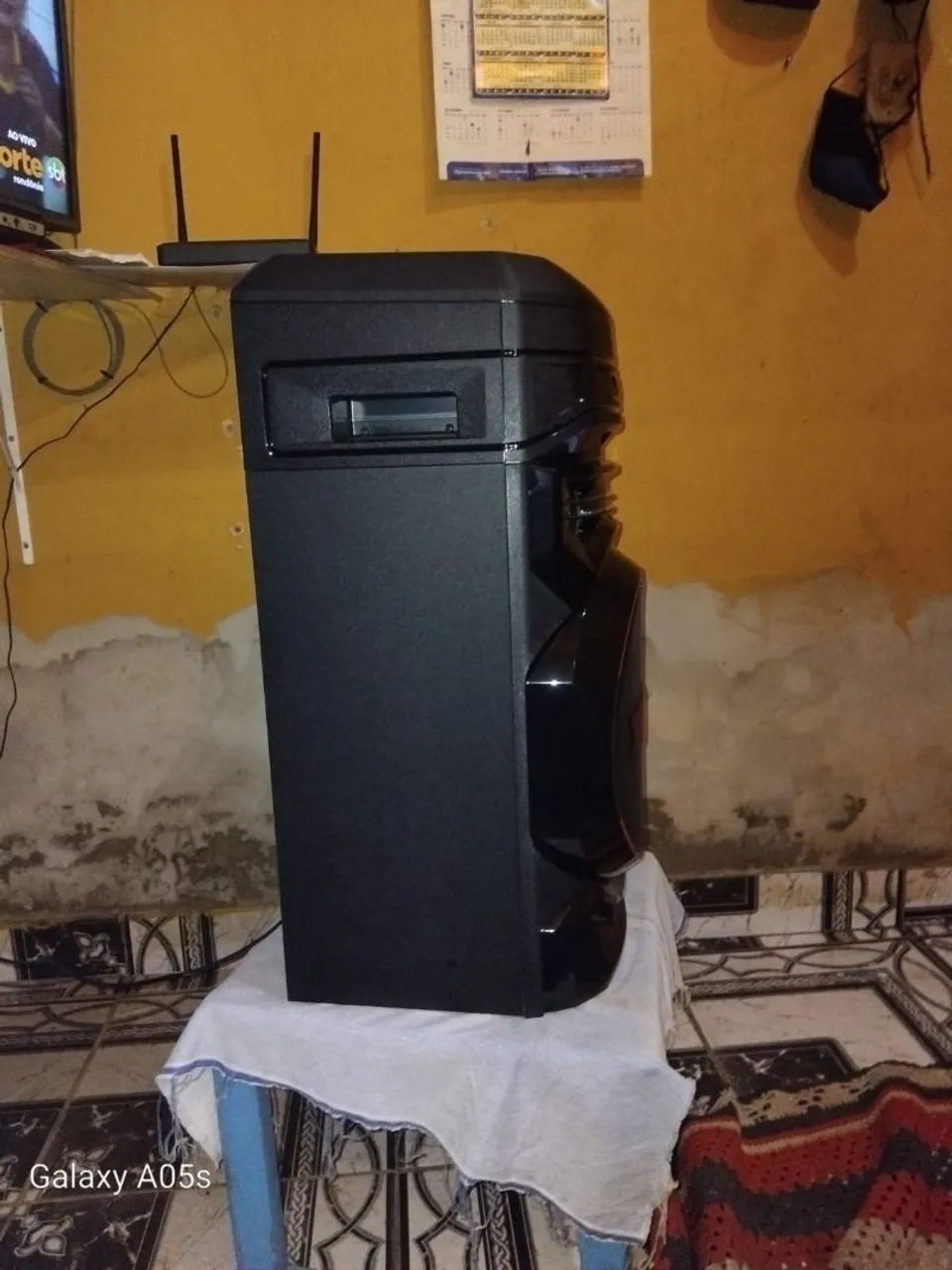 Caixa de som nova
