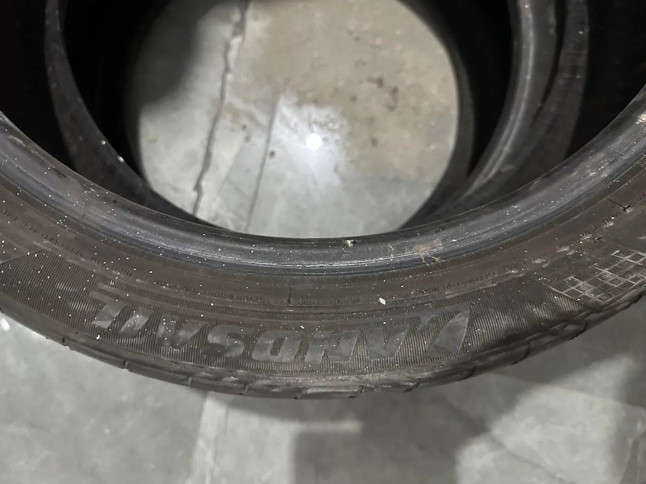 PNEUS 17/  205/45 / BONS / MEIA VIDA  - Foto 4