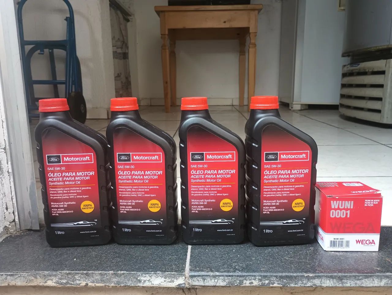 Óleo Motor Ford Motorcraft 5W-30 1 Litro - Sintético