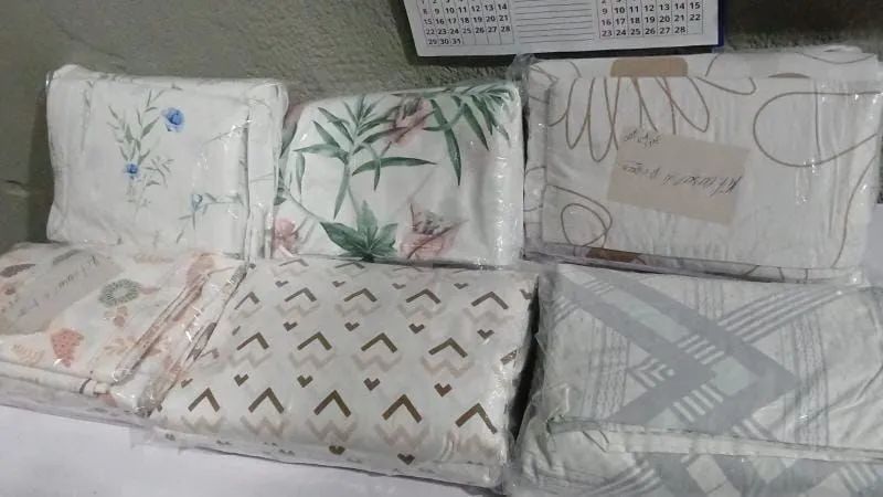 Kit de Cama, Mesa e Banho - Diversos Modelos - Foto 4