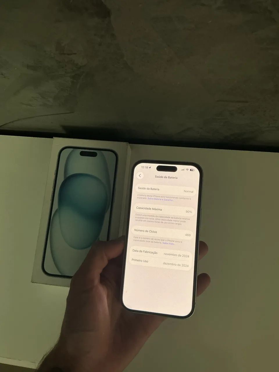 Vendo IPhone 15 128gb Azul - Foto 4