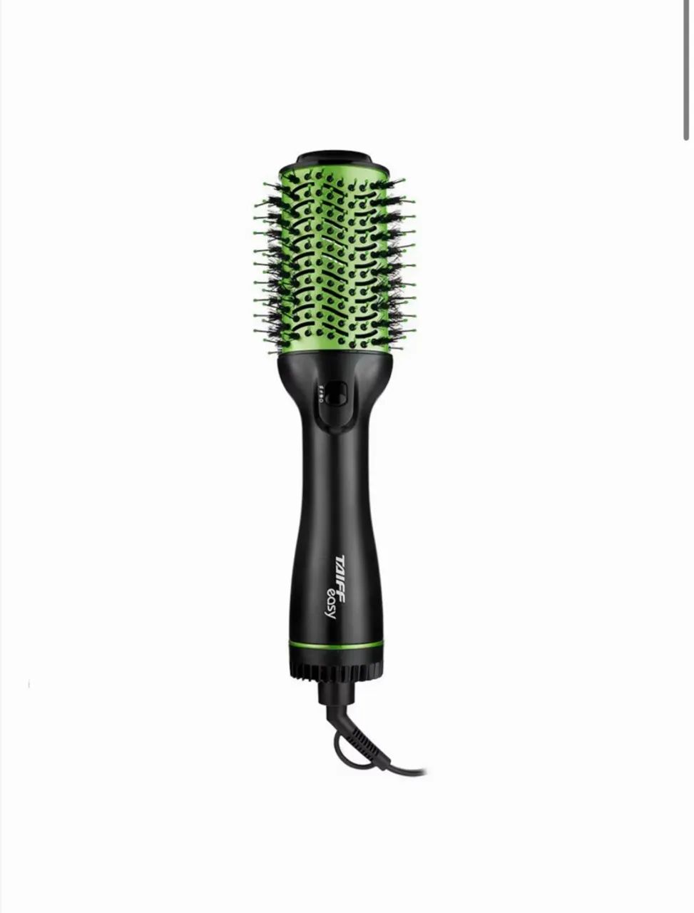 Escova Secadora Taiff Easy Oval 1200W com Cerdas de Nylon - Verde - 110V - Foto 3