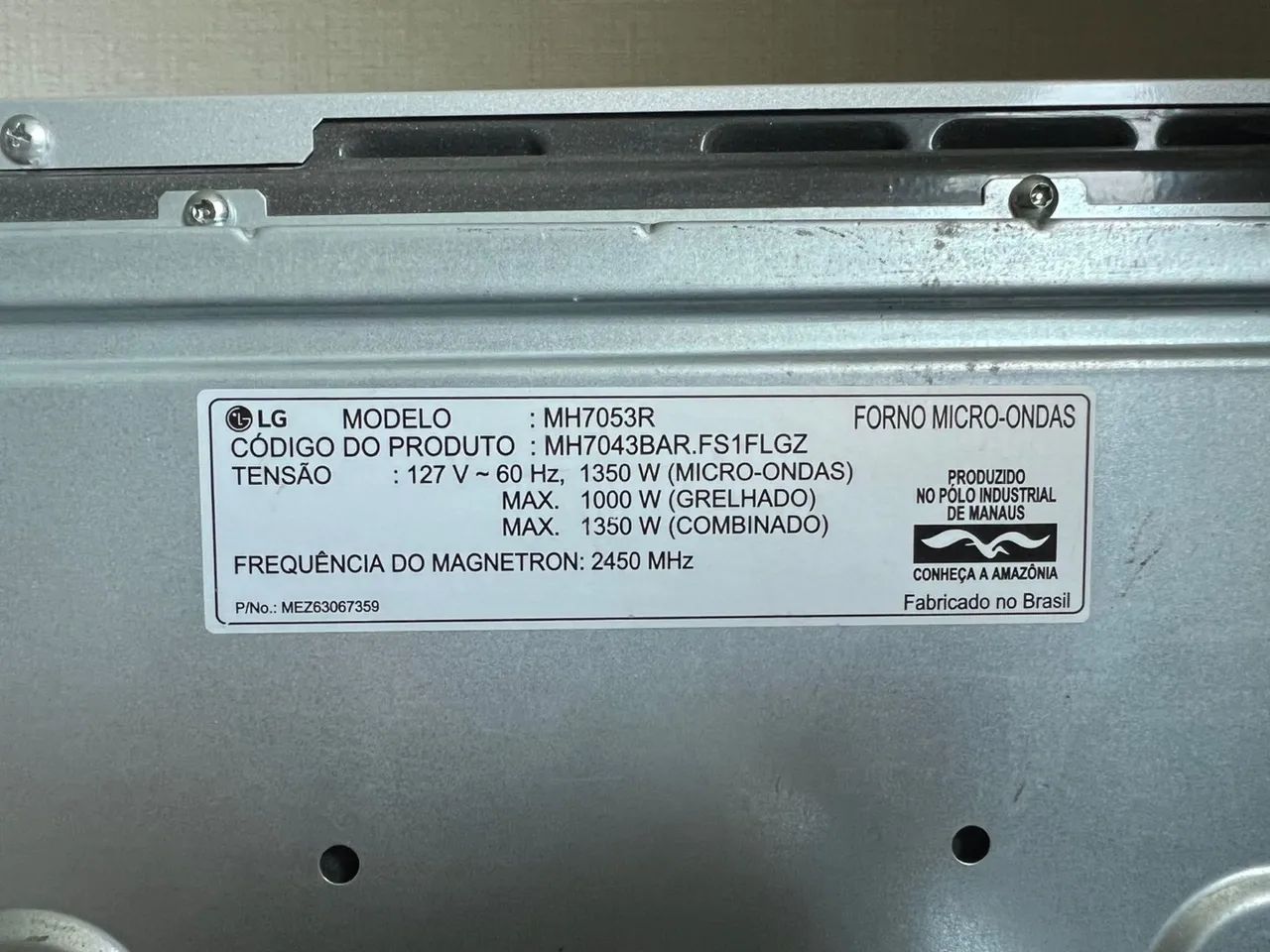 Microondas LG 30L em ótimo estado - Foto 4