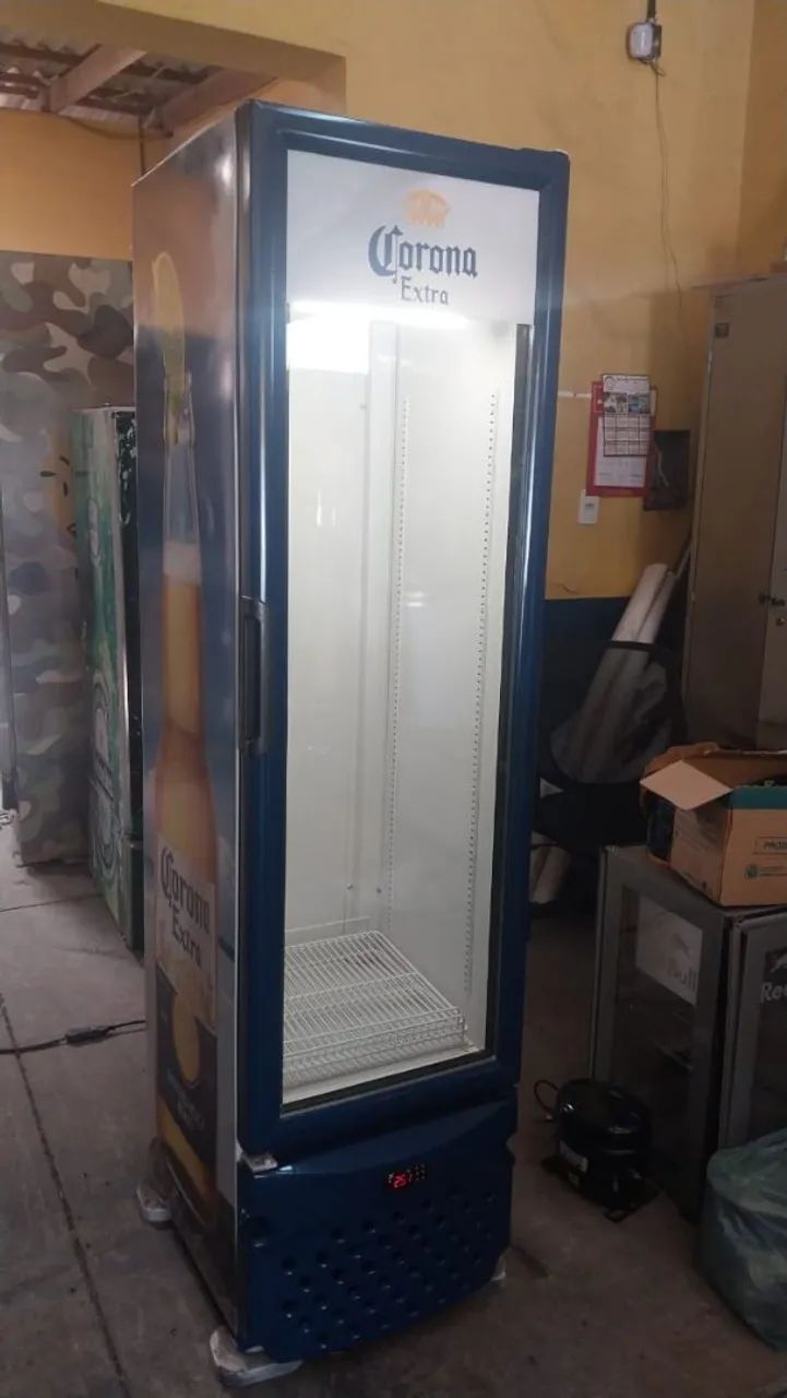 Cervejeira expositora slim corona COM GARANTIA - Geladeiras e