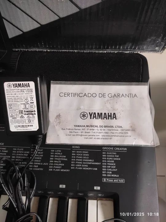Teclado Yamaha PSR-E463 - Foto 5