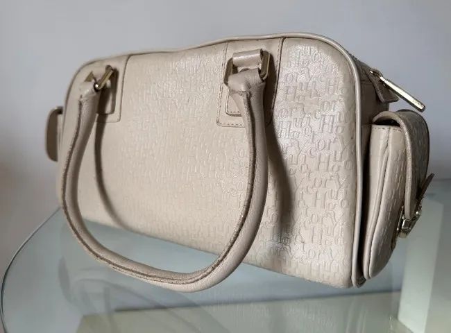 Bolsa Victor Hugo luxo de couro - Foto 5
