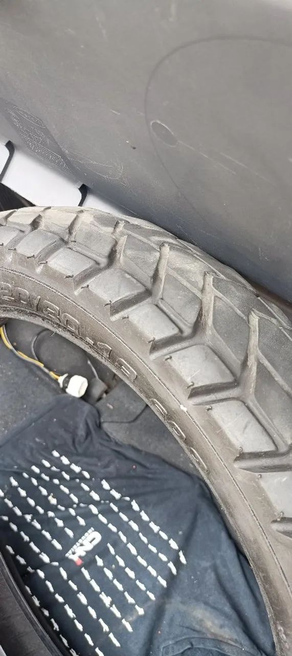 Pneu da XRE usada remold  - Foto 3