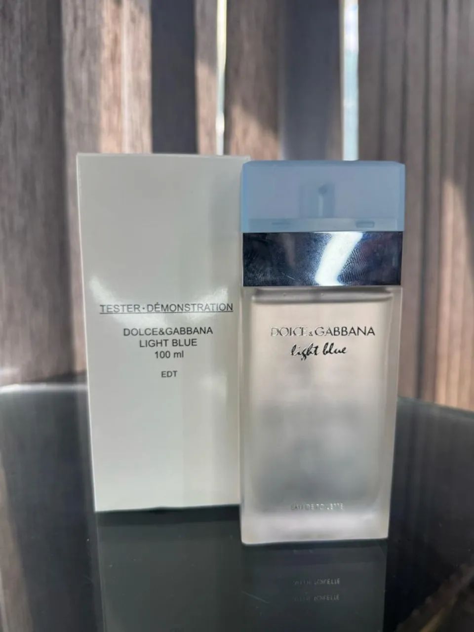Perfume D&G Light Blue EDT 100ml (Caixa Preta e Branca) 100% Original